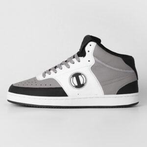 ZAPATILLAS BOTINES MODELO BRISK NEGRO Y BLANCO